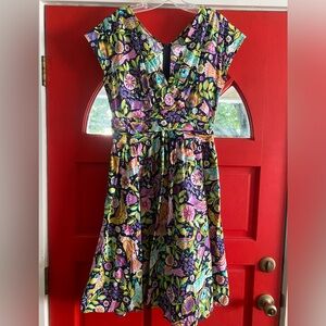 Retrolicious Floral Dress